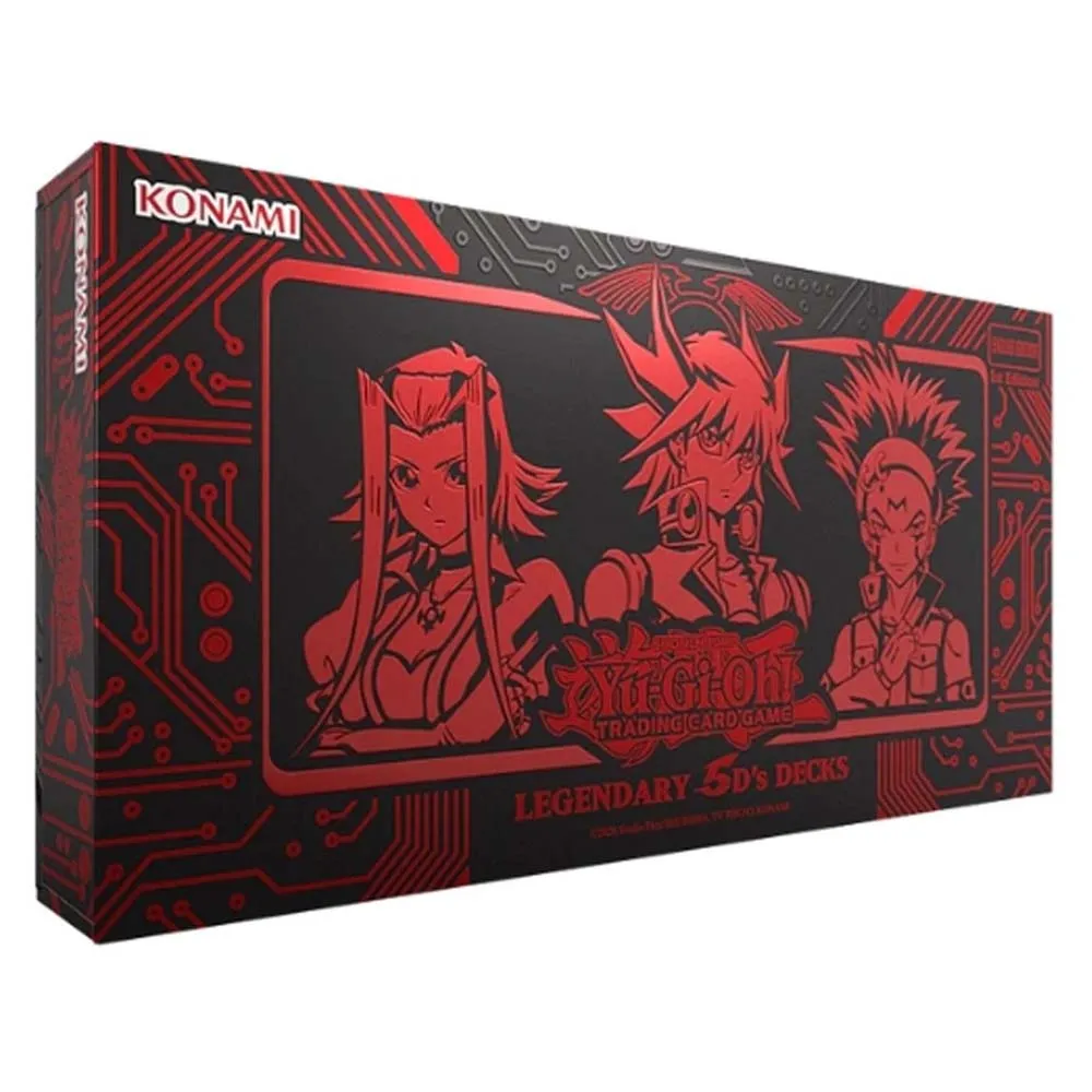 Konami Legendary 5D’s Decks (Cardboard Tuckbox) trading cards
