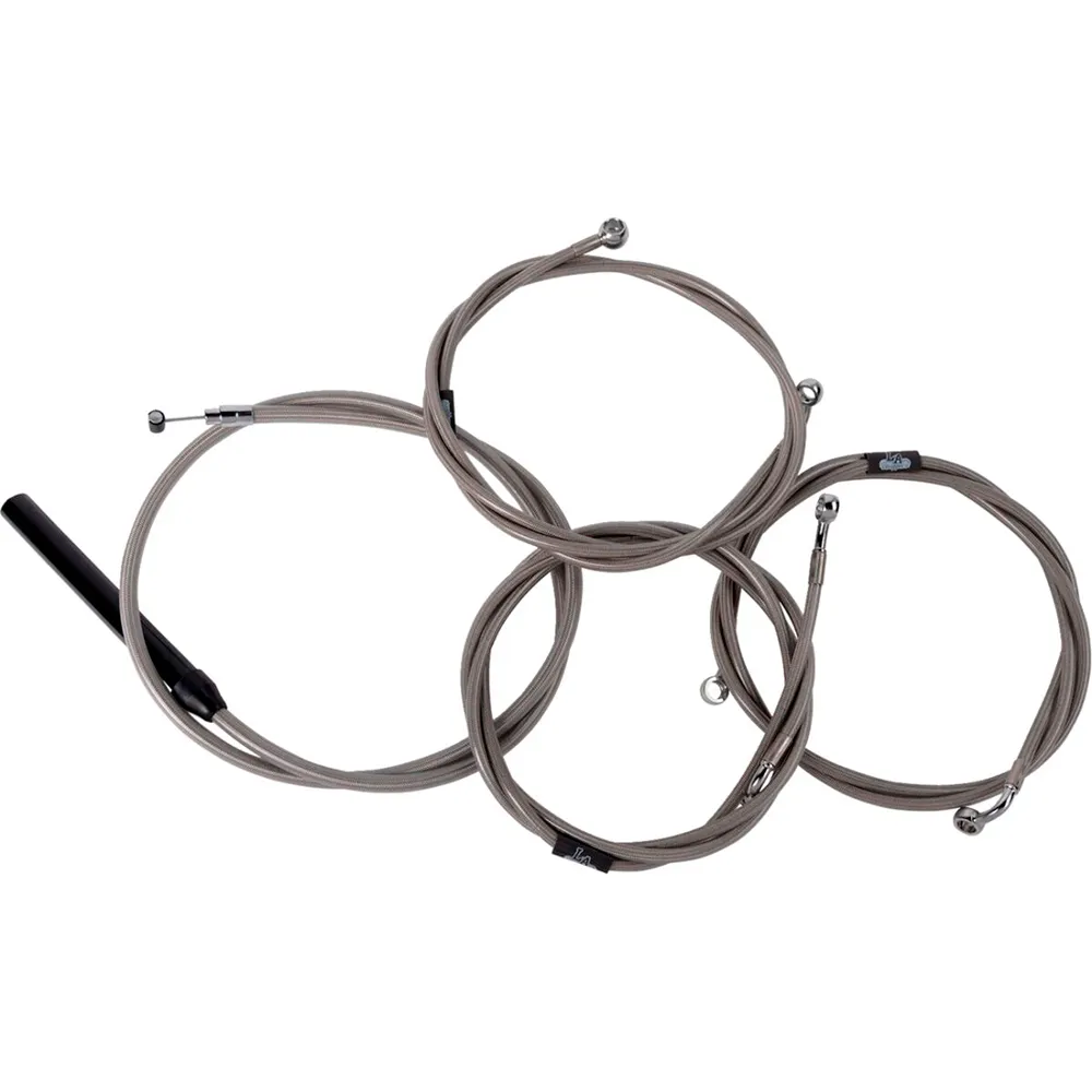 La Choppers Complete Harley Davidson Flhrxs 1868 Abs 24/Flhtk 1868 Abs 24 brake line Kit