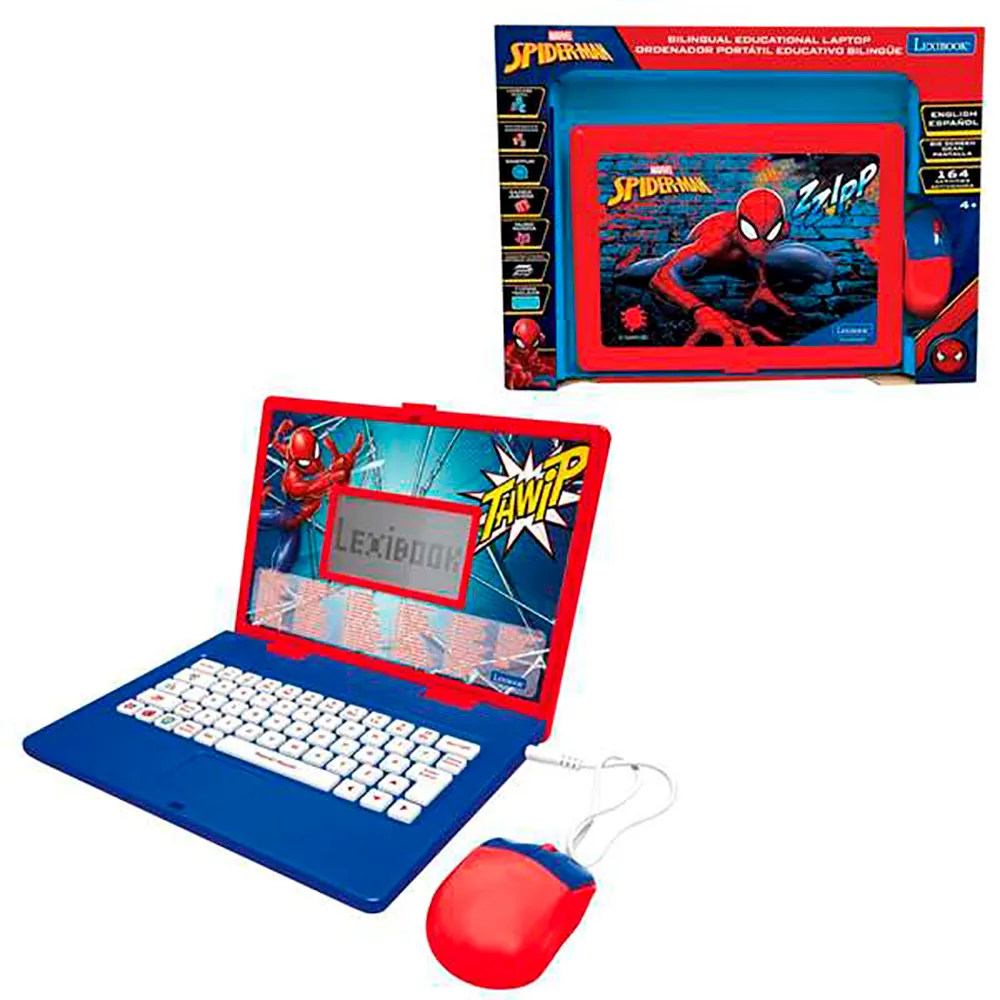 Lexibook spiderman Bilingual Educational Laptop