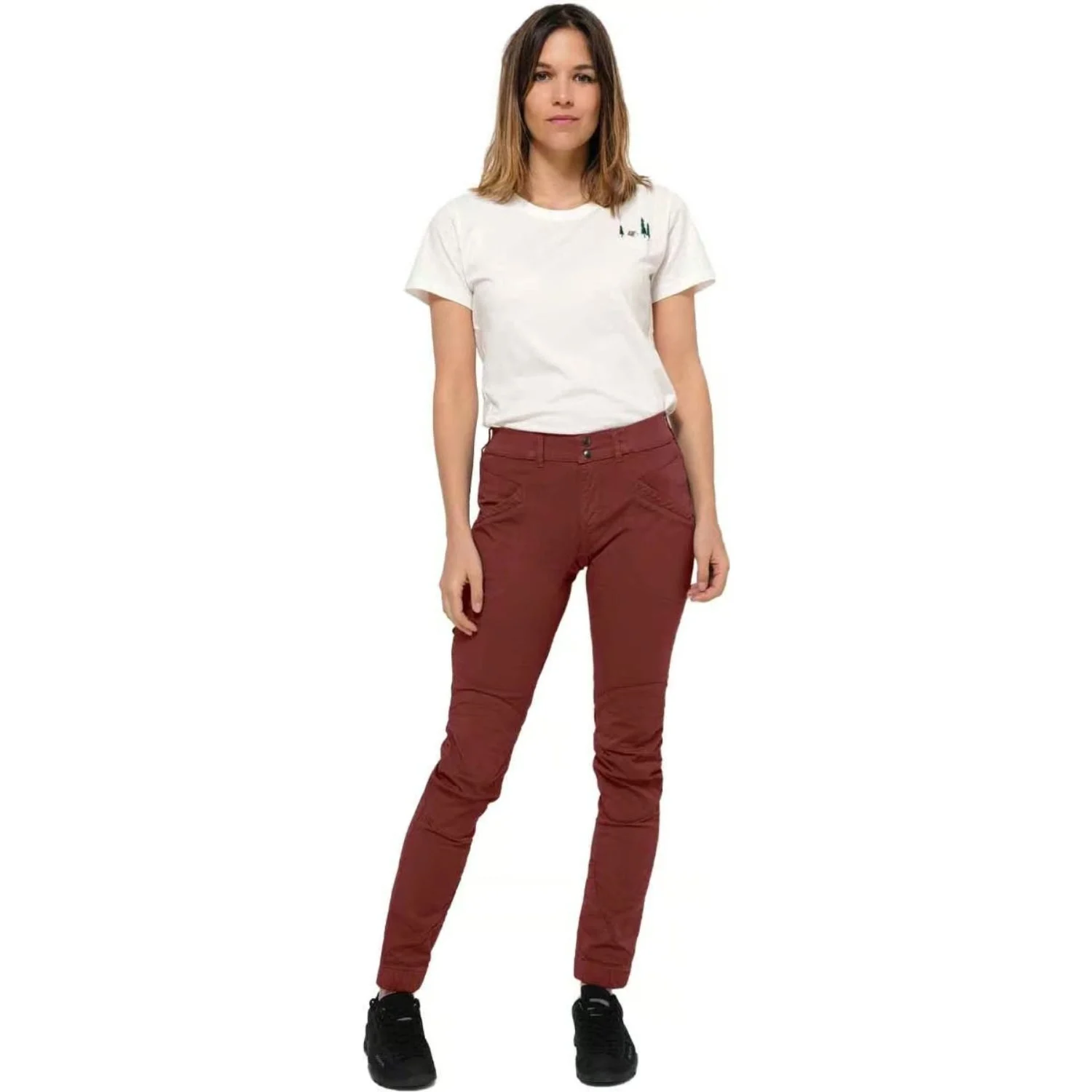 Looking For Wild Laila Peak Pant Womens - Size M - Madder Brown (Outlet)