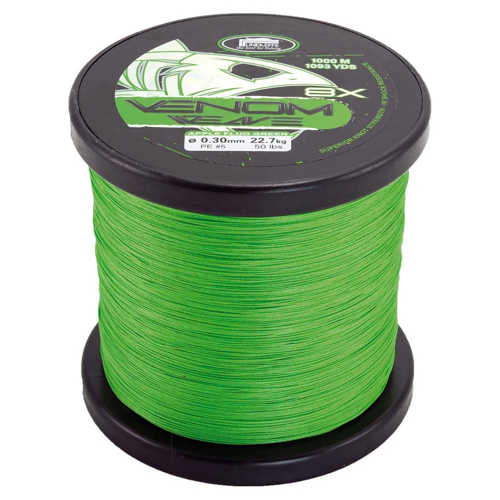 Lineaeffe Venom 8X braided line 1000 m