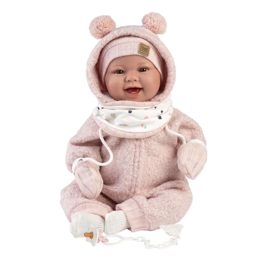 Llorens Tala Newborn Smiles Pacifier baby doll 44 cm