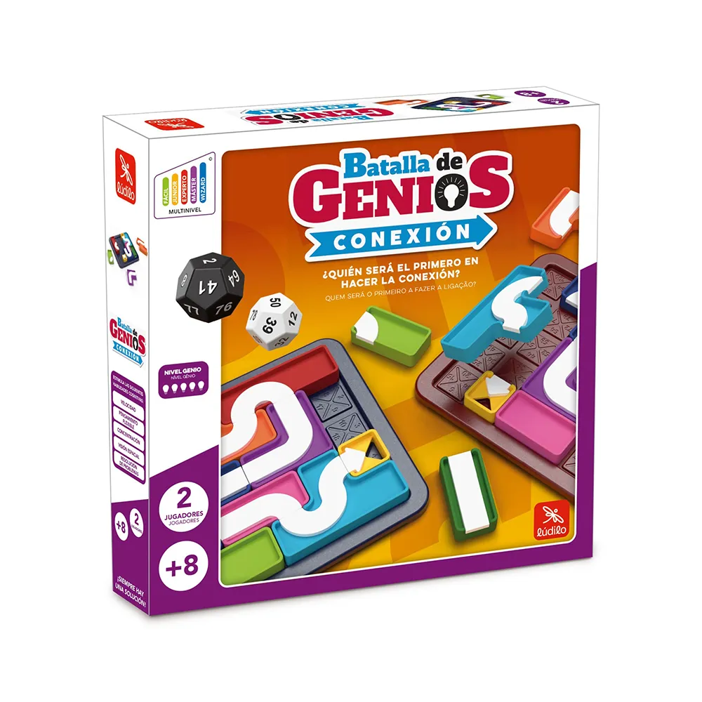 Lúdilo Batalla De Genios Conexión board game