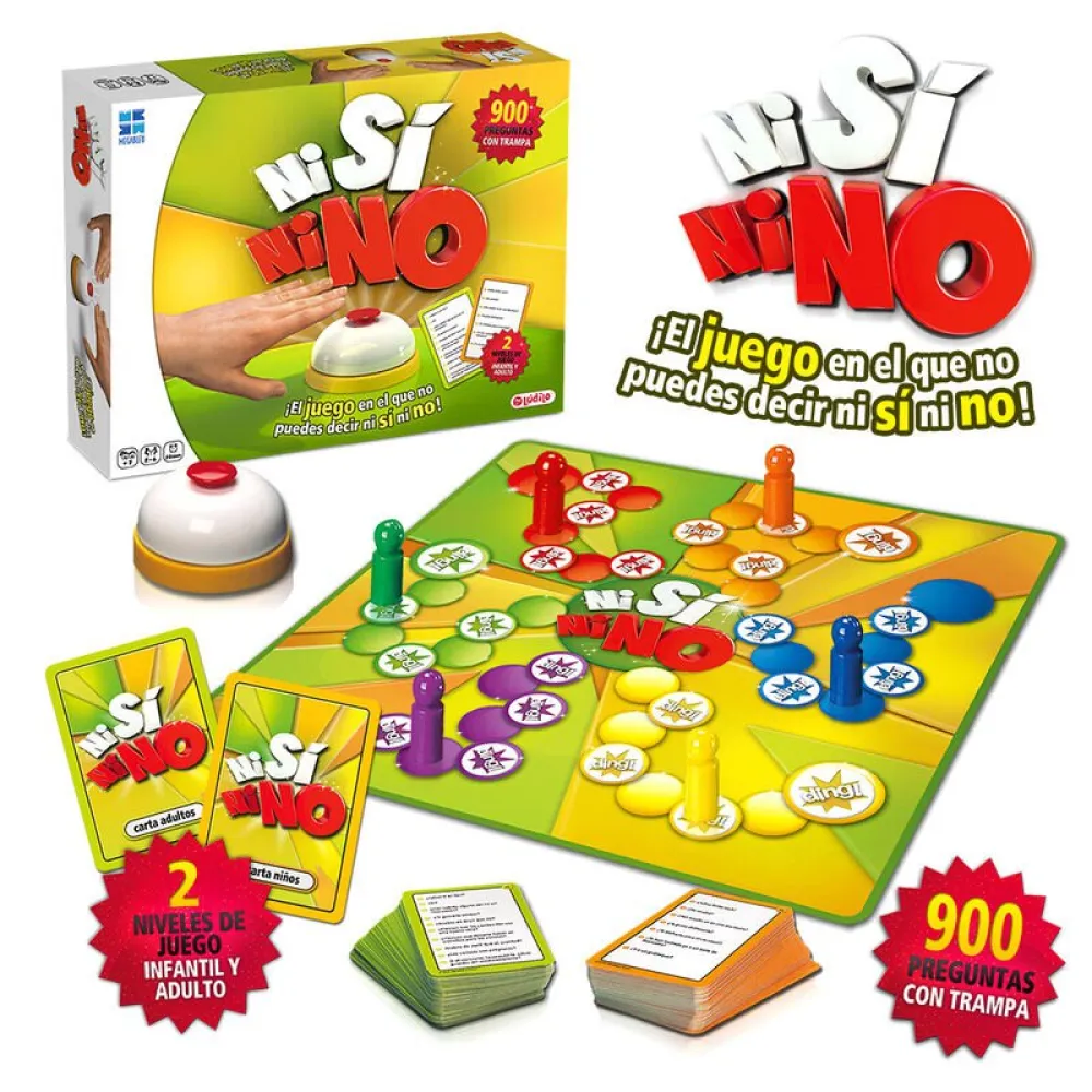 Lúdilo Ni Si Ni No board game spanish