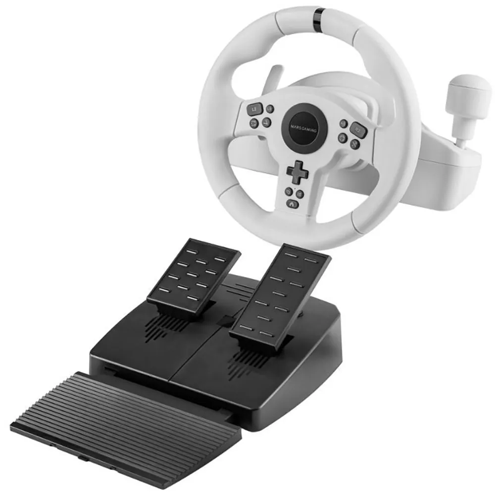 Mars Gaming MWHRSXONEW Steering Wheel And Pedals