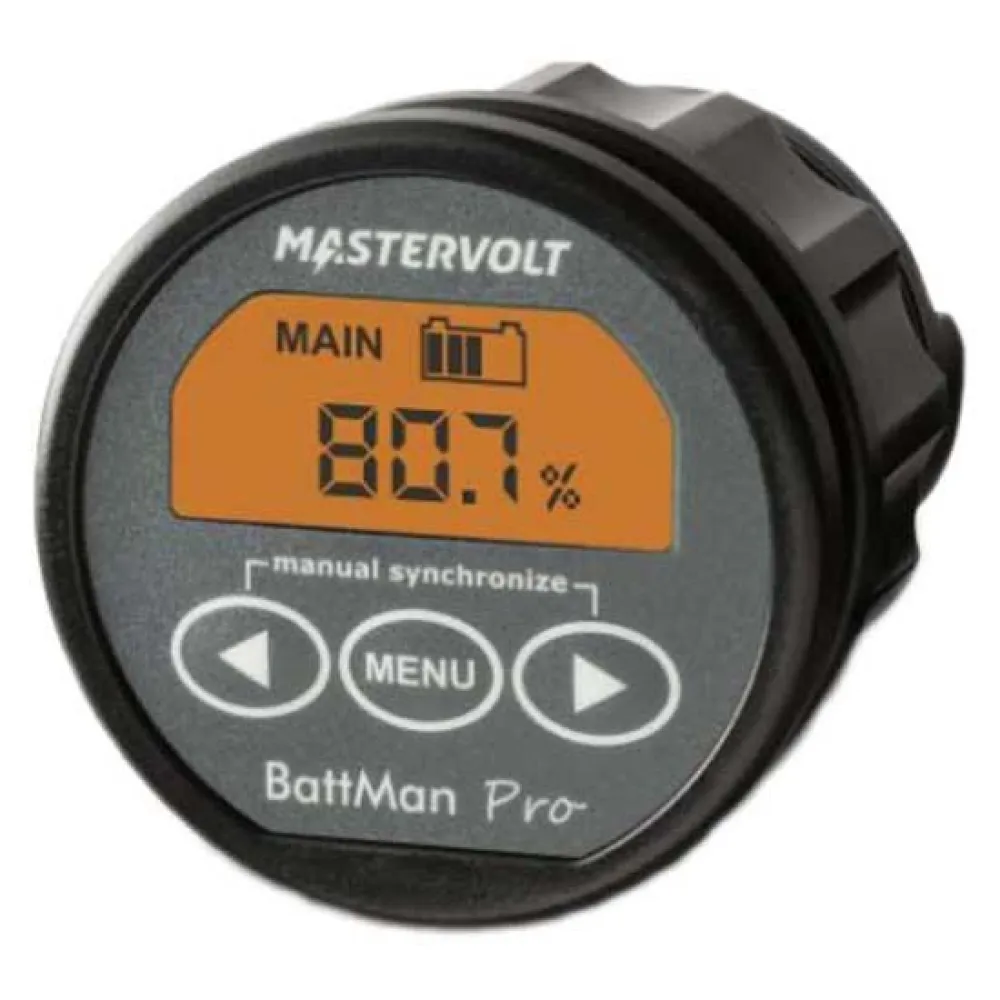 Mastervolt BattMan Lite 12/24VCC Battery Monitoring Shunt Panel