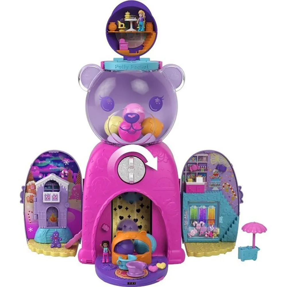 Mattel Games Polly Pocket Automacik Supersurprises Hjg28 teddy