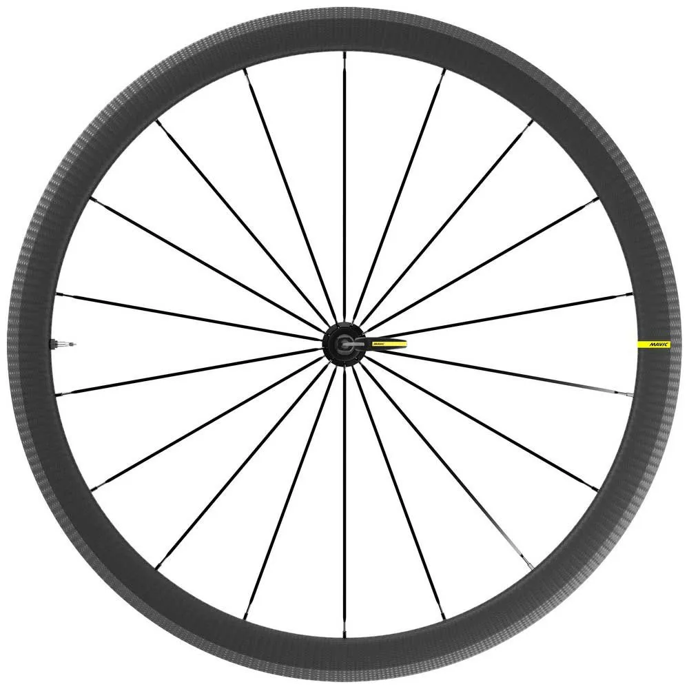 Mavic Cosmic SL 40 Carbon Tubeless road front wheel