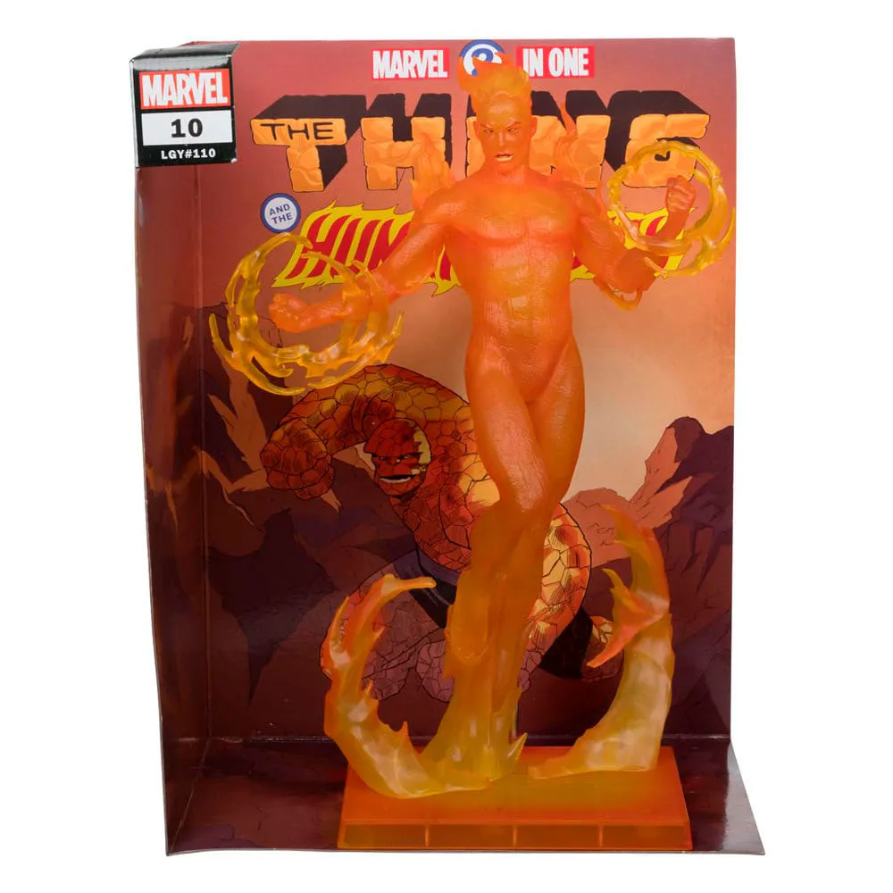 Mcfarlane Toys Human Torch Marvel 2 in 1 Collection #10 PVC figure 1/6 29 cm