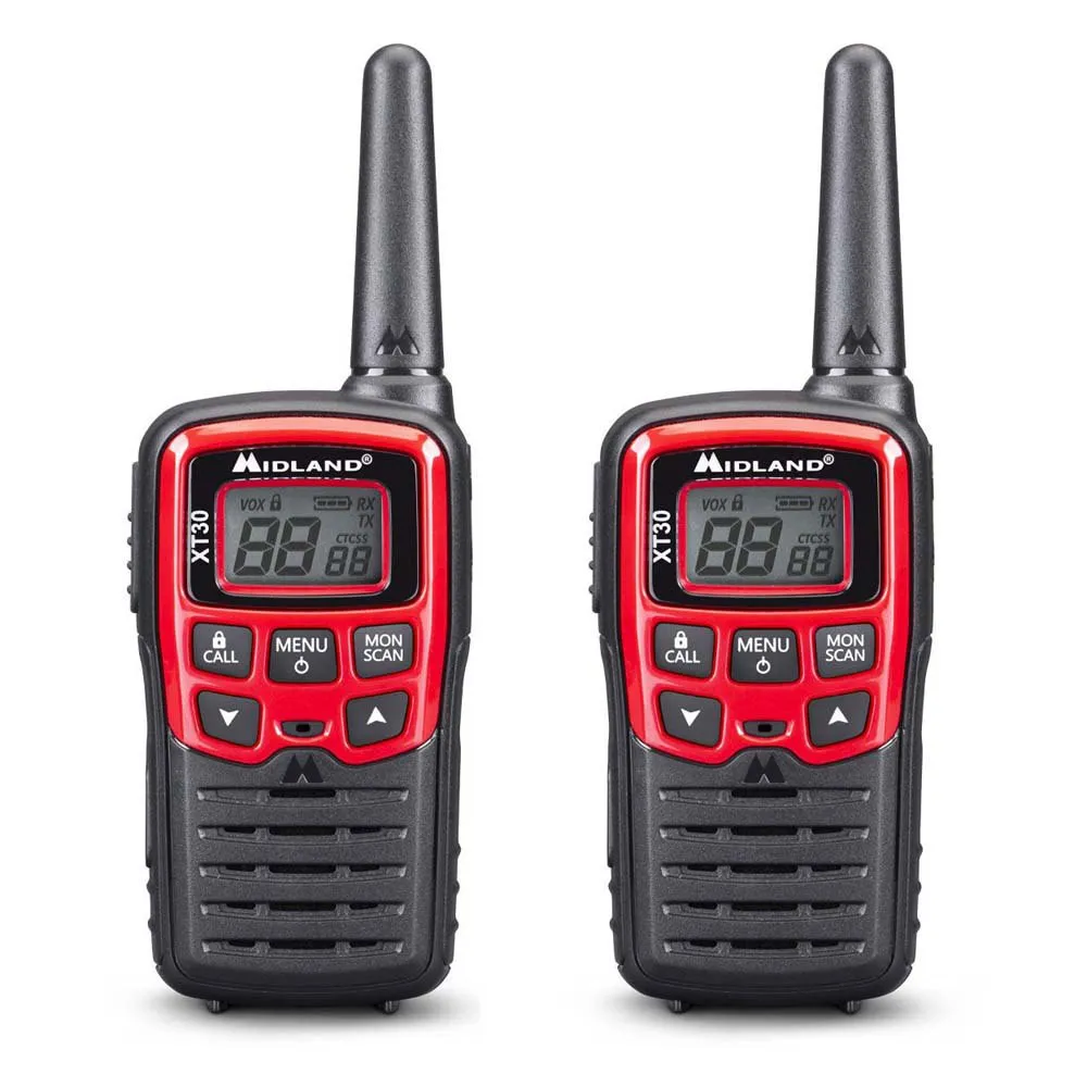 Midland EK35 2 pmr446 XT30 walkie talkies