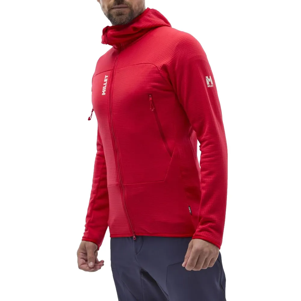 Millet Fusion Grid hoodie