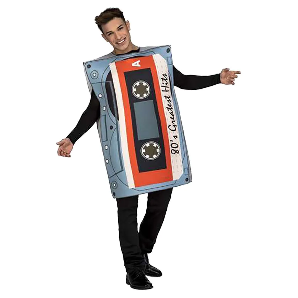 Mom Cassette Man costume refurbished