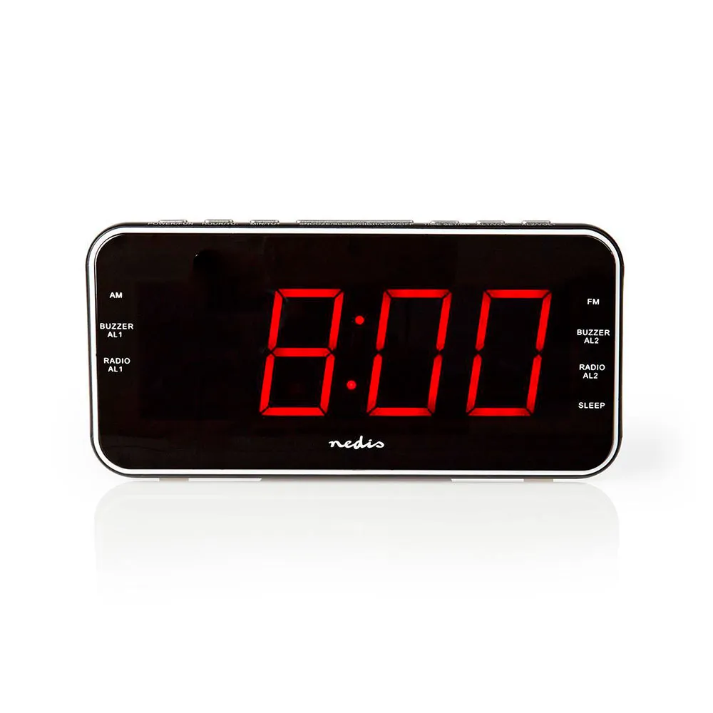 Nedis CLAR004BK alarm clock