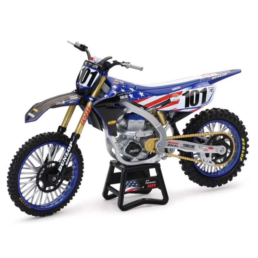 New Ray 1:12 Yamaha YZ450F Motocross of Nations Eli Tomac motorcycle