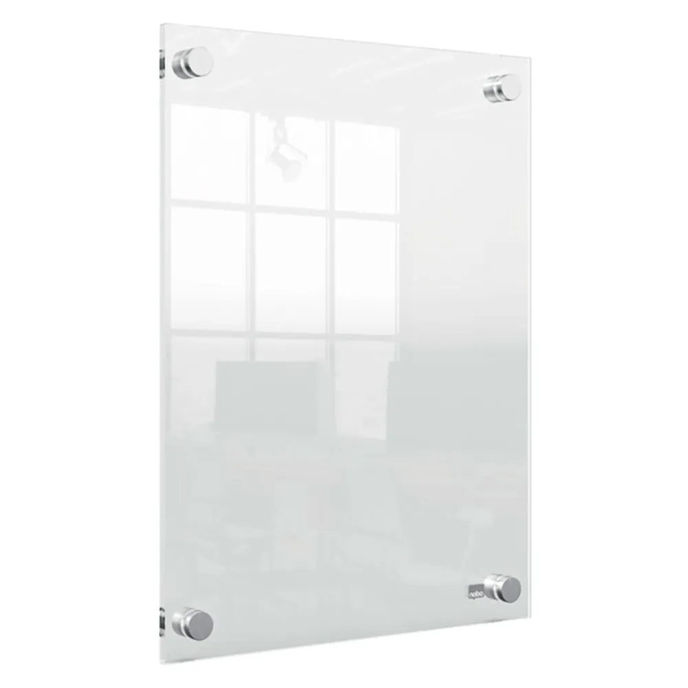 Nobo Transparent Acrylic Mural A4 Poster Holder