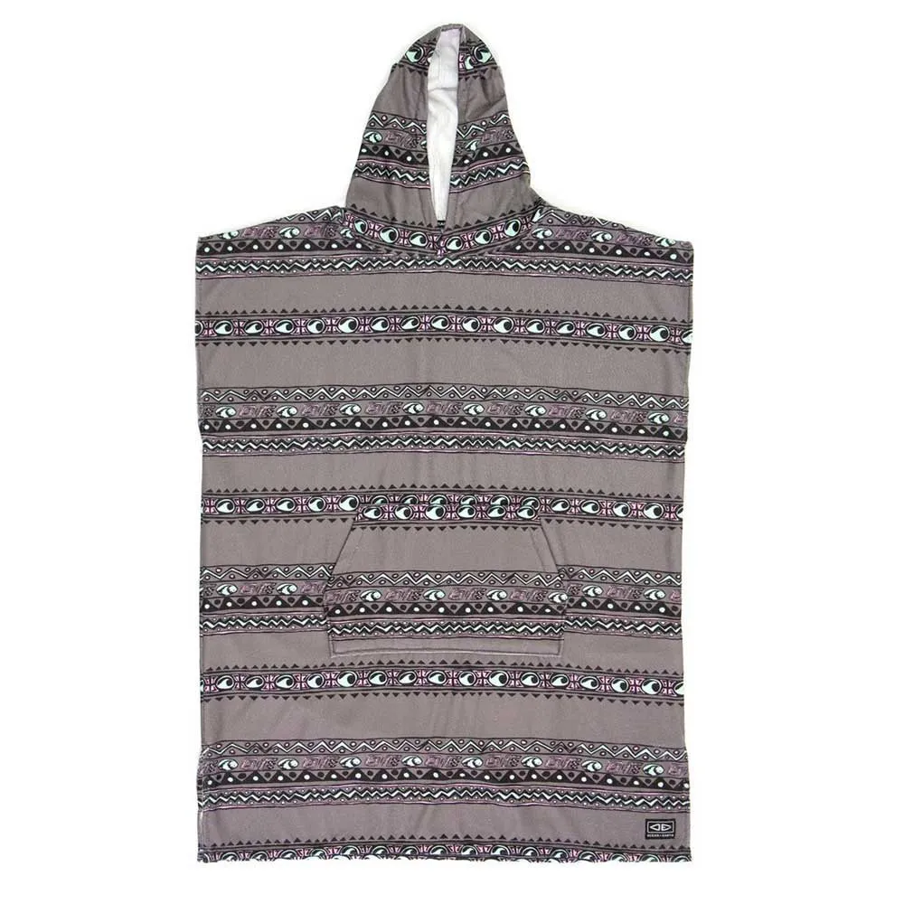 Ocean & Earth Digital Hooded Youth poncho