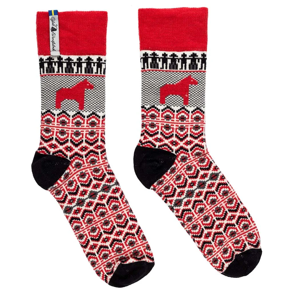 Dalarna Röd Everyday Socks