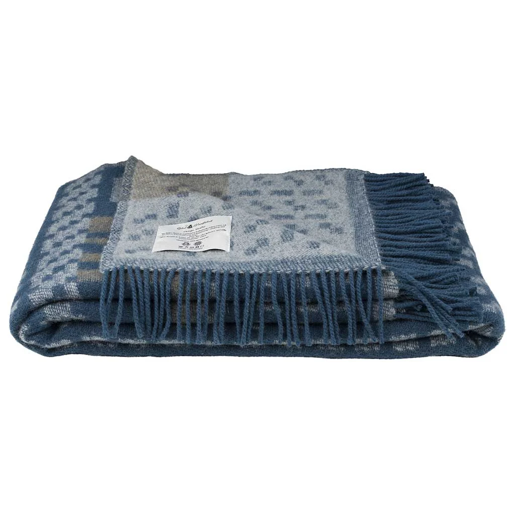 Skaftö Marin Wool Blanket