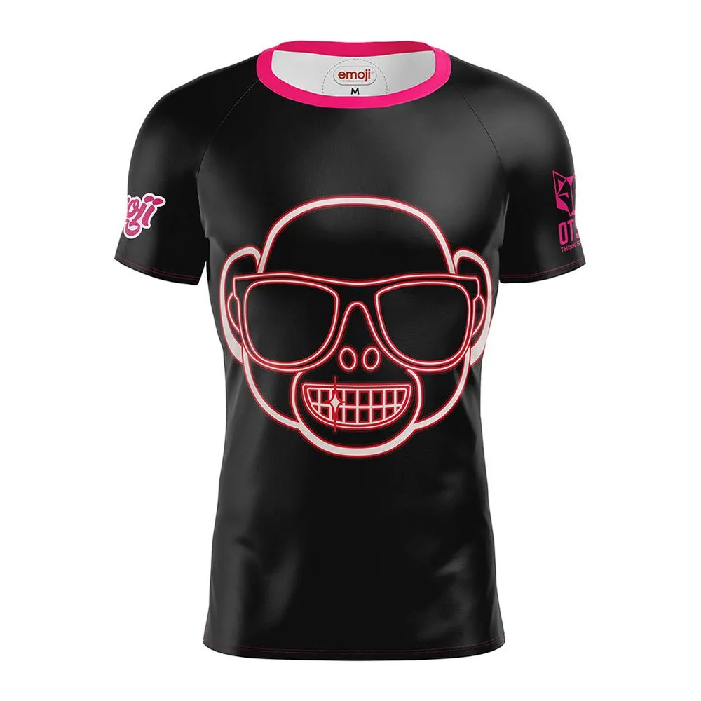 Otso Emoji Monkey Neon short sleeve T-shirt