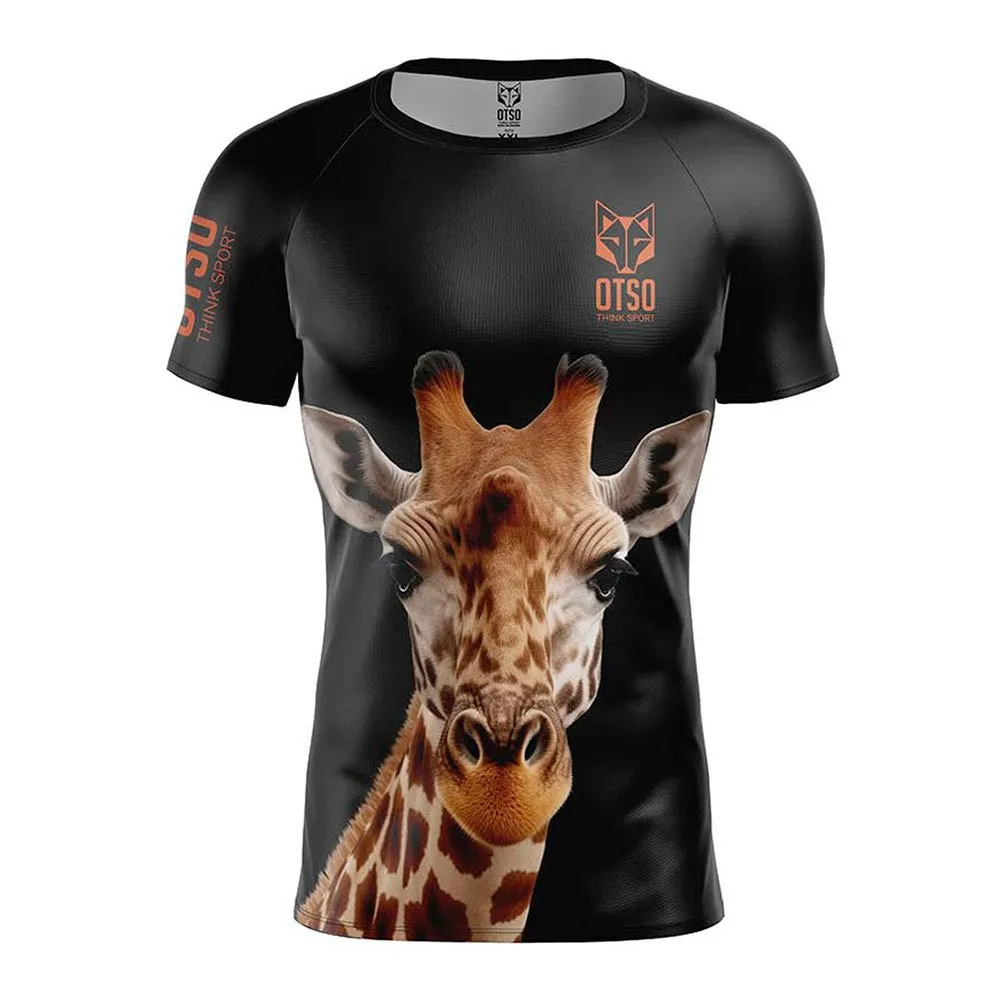 Otso Giraffe short sleeve T-shirt refurbished