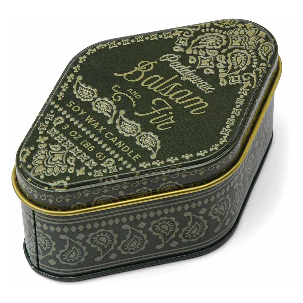 Station Printed Tin Candle | Balsam & Fir