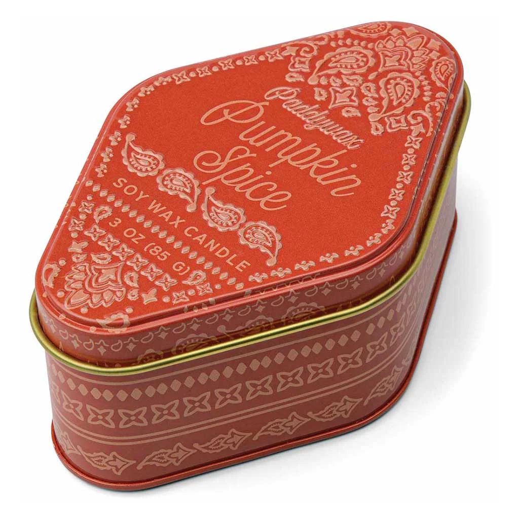 Station Printed Tin Candle | Pumpkin Spice