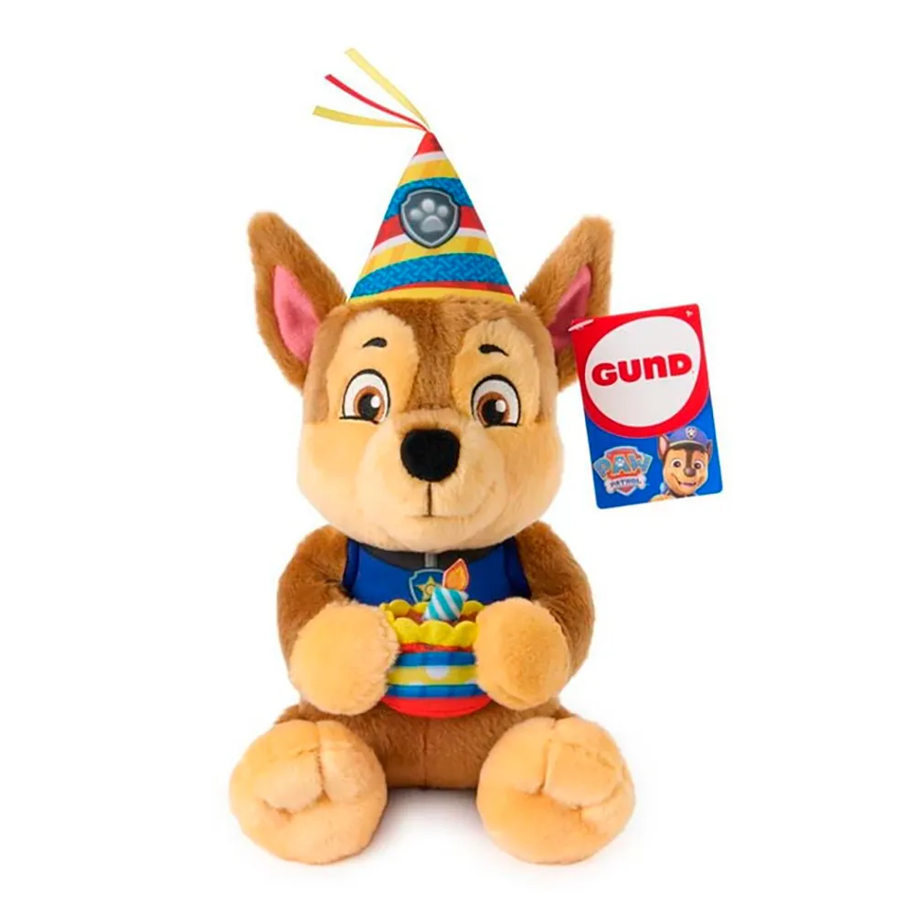 Paw Patrol Gund Birthday Plush Chase 6075036 teddy