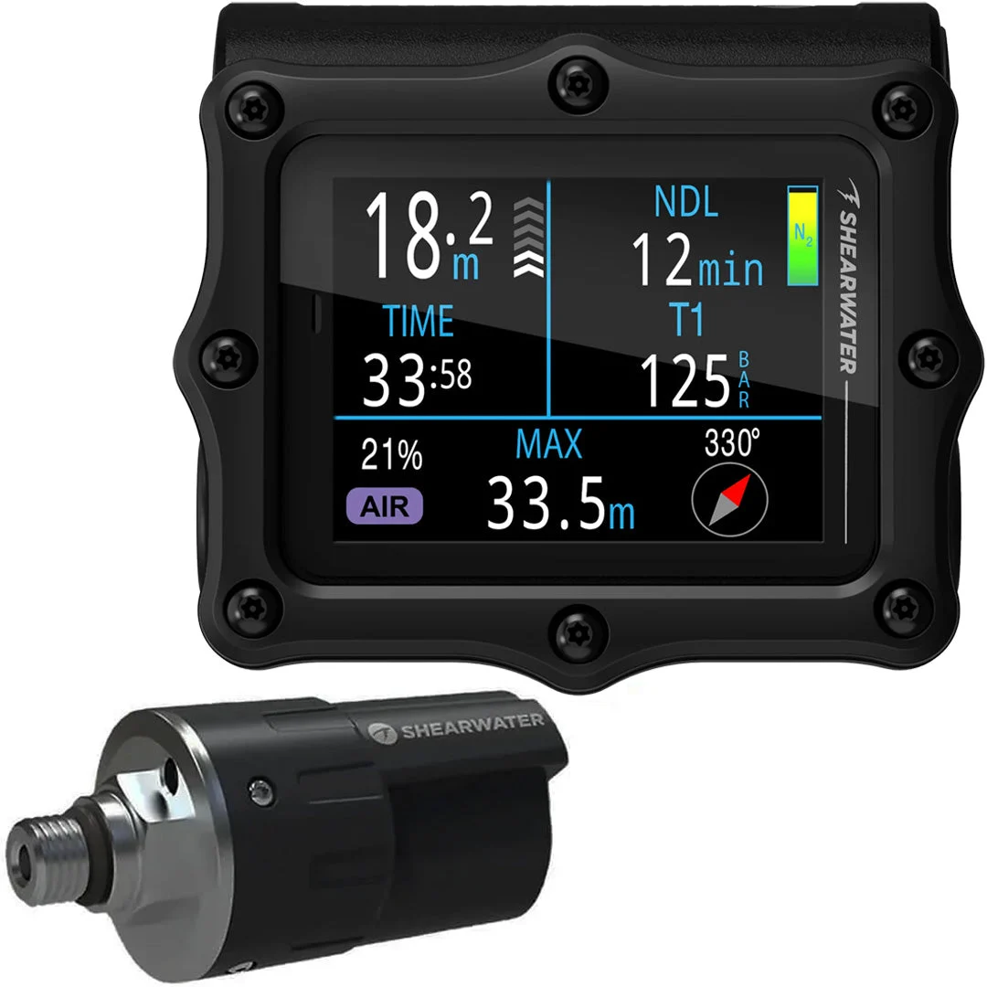 Shearwater Perdix 3 Black + Swift Transmitter