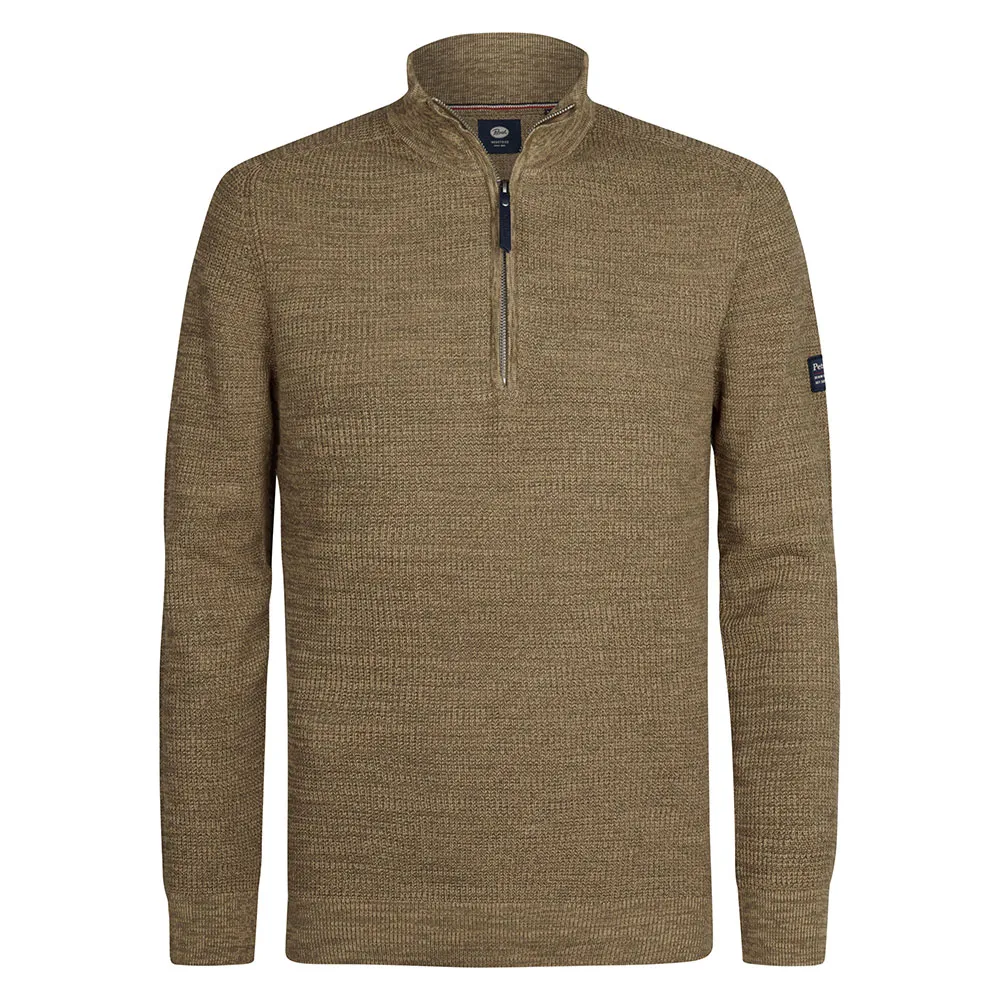 Petrol Industries M-3050-KWC227 half zip sweater