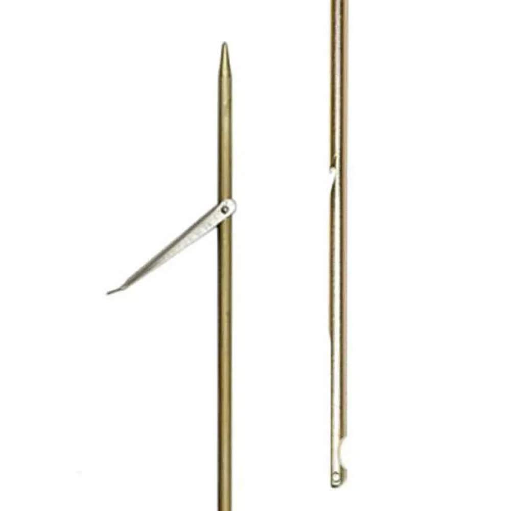 Picasso Gold Spring Steel Round Notch Fin 6.5 mm single flopper spearshaft