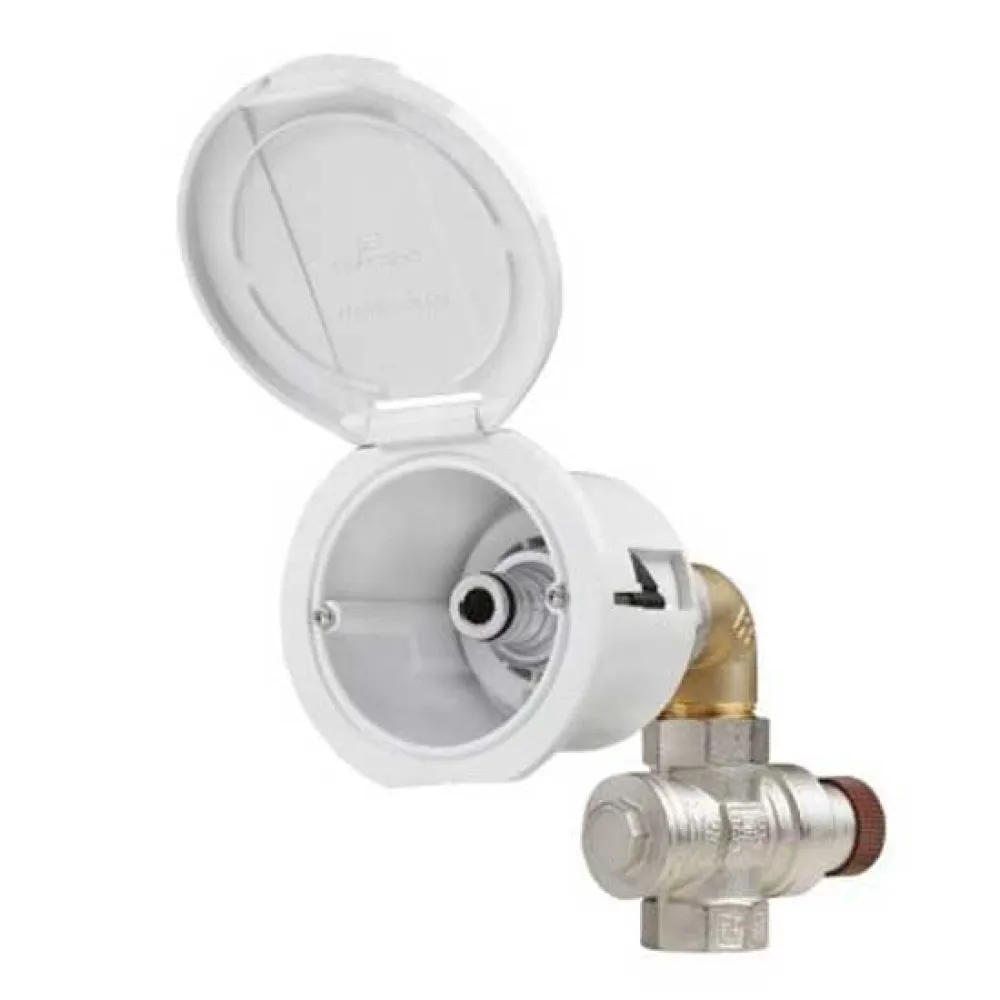 Plastimo Water Inlet Square Straight Connector box