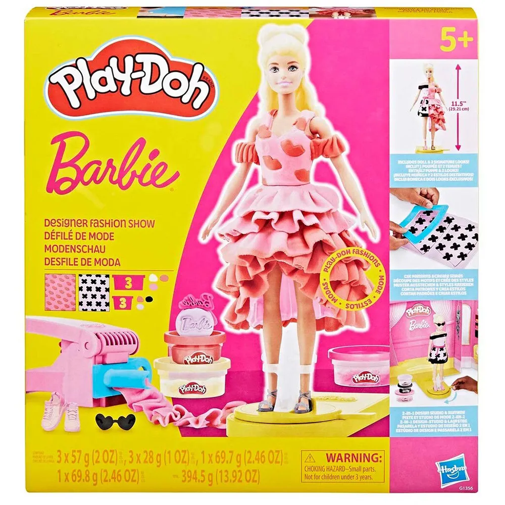 Play-doh Barbie Designer Fashion Set plasticine