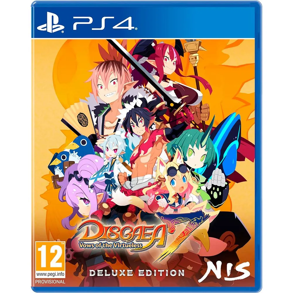 Playstation PS4 Disgaea 7 Vows Of The Virtueless Deluxe Edition