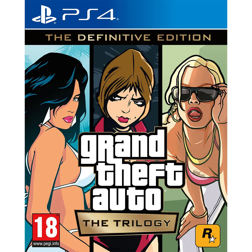 Playstation PS4 Grand Theft Auto The Trilogy-The Definitive Edition