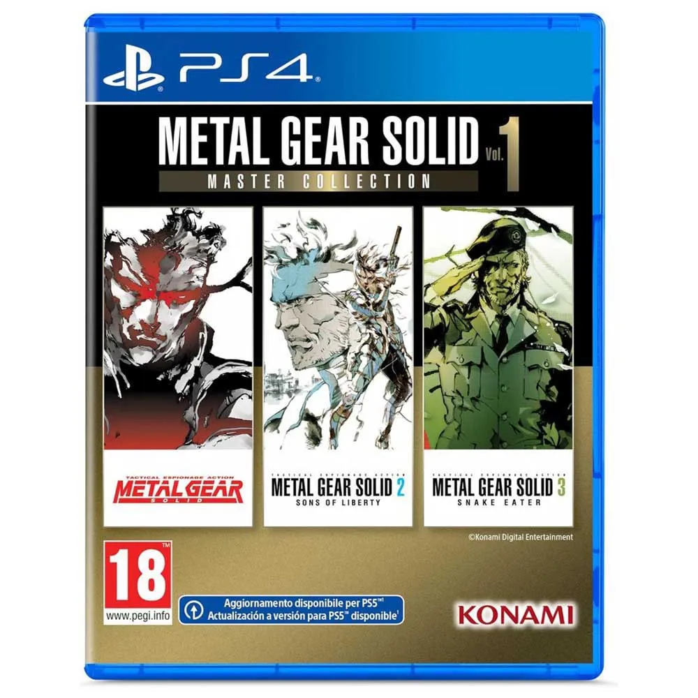 Playstation PS4 Metal Gear Solid Master Collection Volumen 1