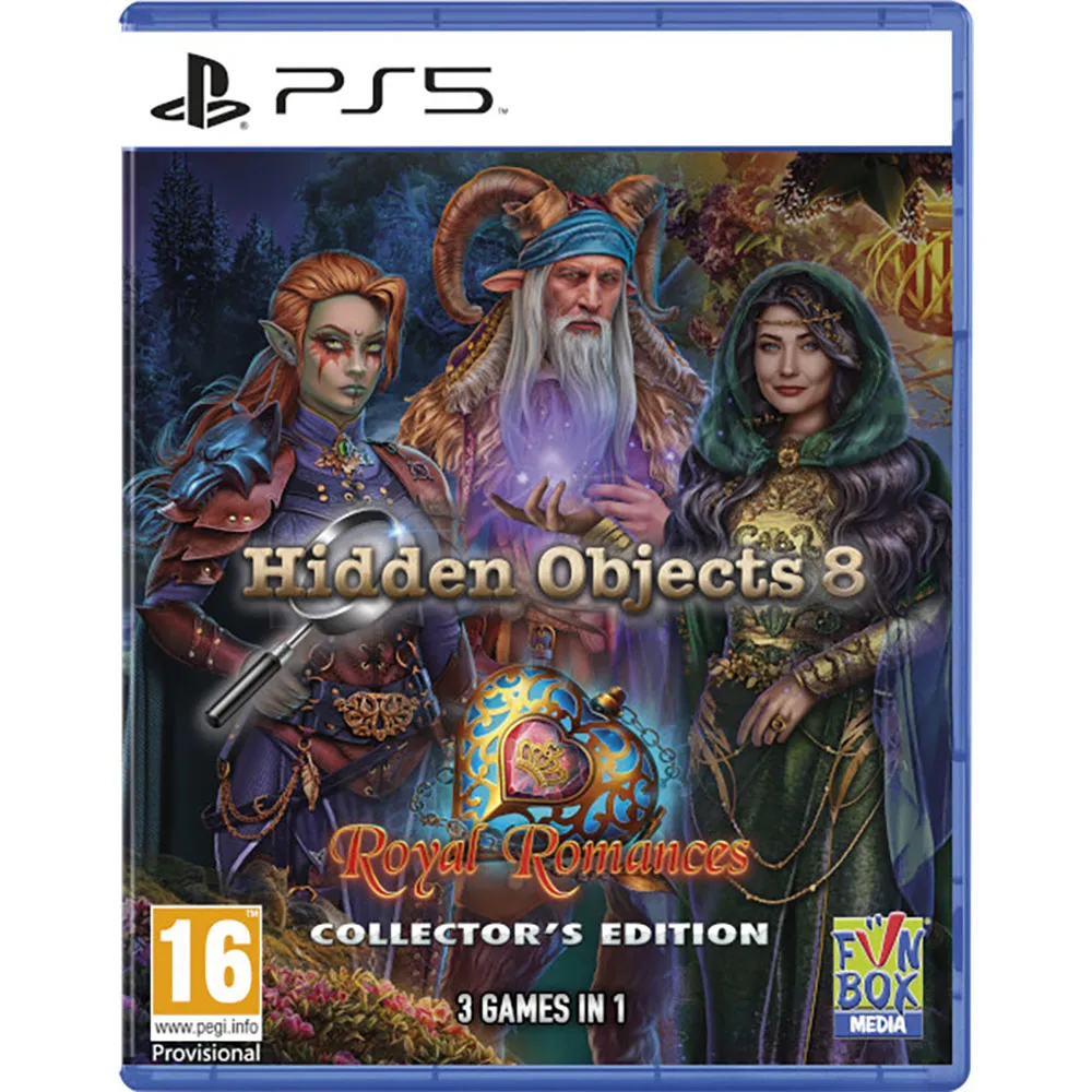 Playstation PS5 Hidden Objects 8 Royal Romance Collector’S Edition