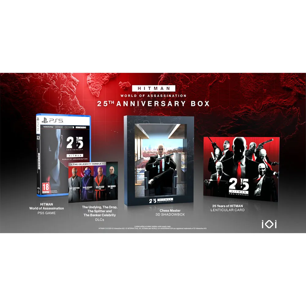 Playstation PS5 Hitman World Of Assassination Anniversary Edition Hitman I/ll/lll