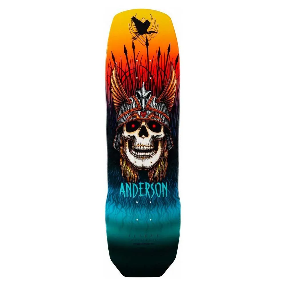 Powell Peralta Pro flight a anderson heron 9.13 x 32.8 skateboard deck