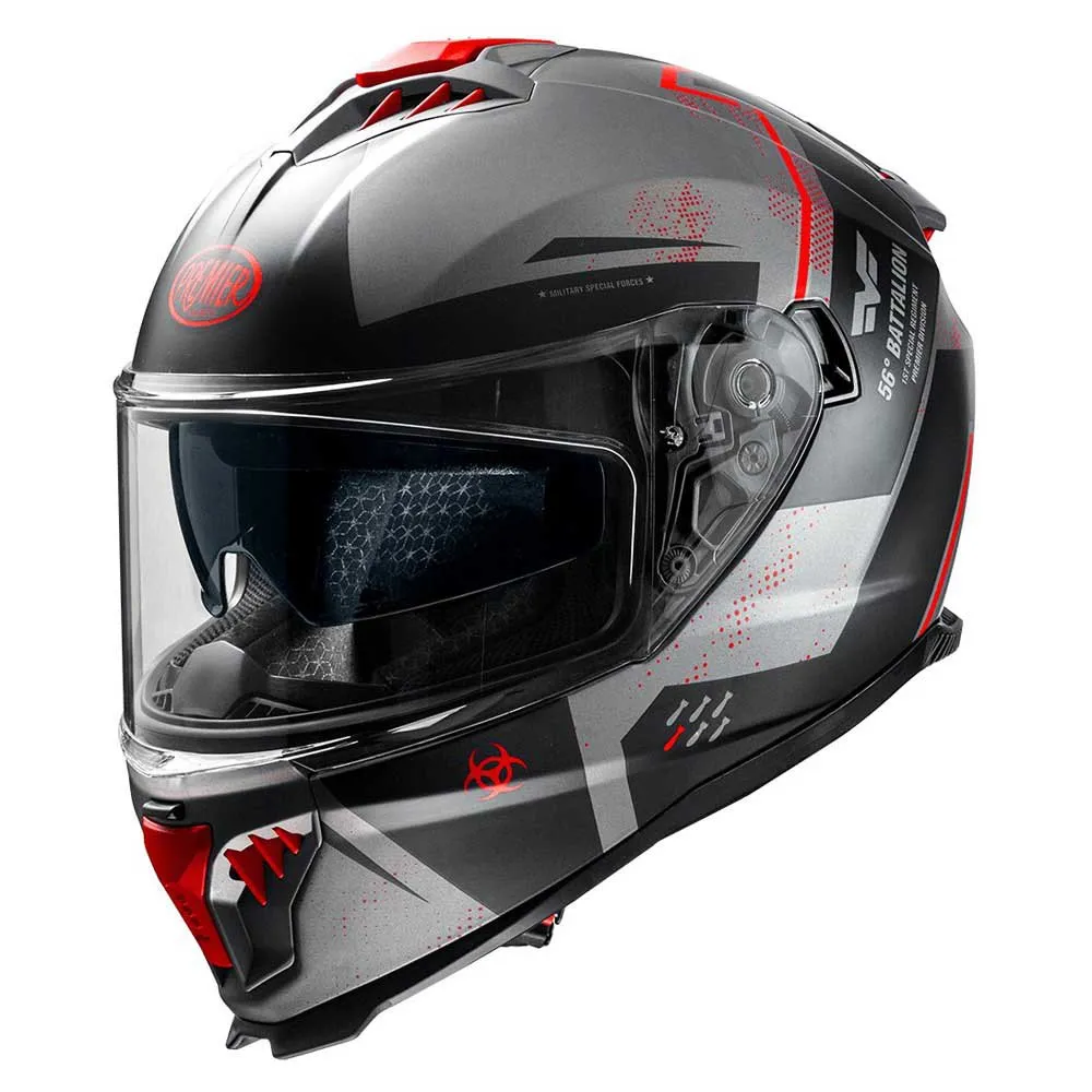 Premier Helmets 23 Typhoon BA17BM Pinlock Included full face helmet