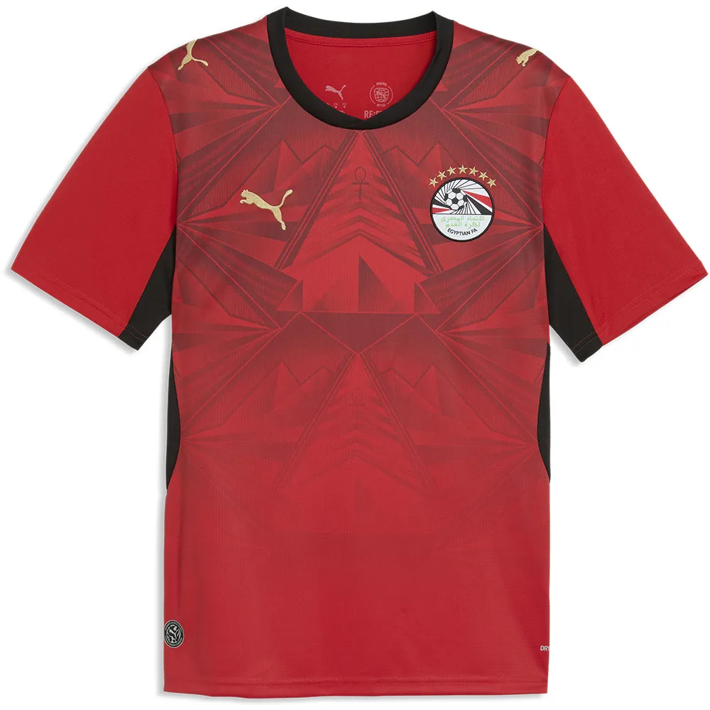 Puma Egypt 25/26 Replica home short sleeve T-shirt