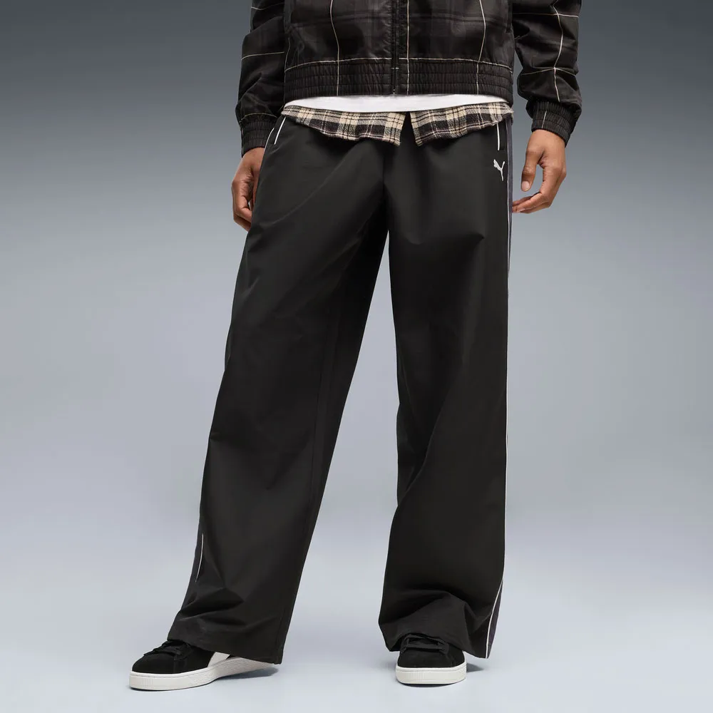 Puma T7 Oversized Woven tracksuit pants