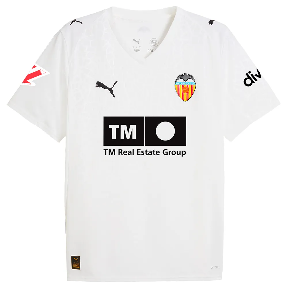 Puma Valencia CF 25/26 Replica home short sleeve T-shirt