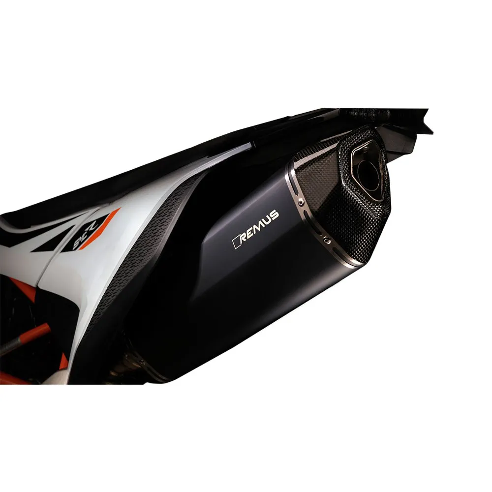 Remus Black Hawk Stainless Steel 690 SMC-R/690 Enduro R 19-20 Homologated Slip On Muffler
