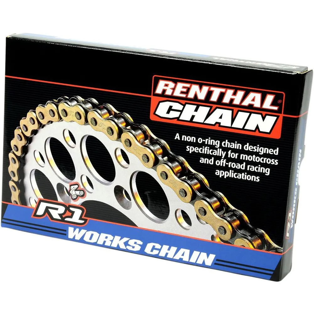 Renthal 415R1 MX Circlip Non O Ring Offroad Works chain
