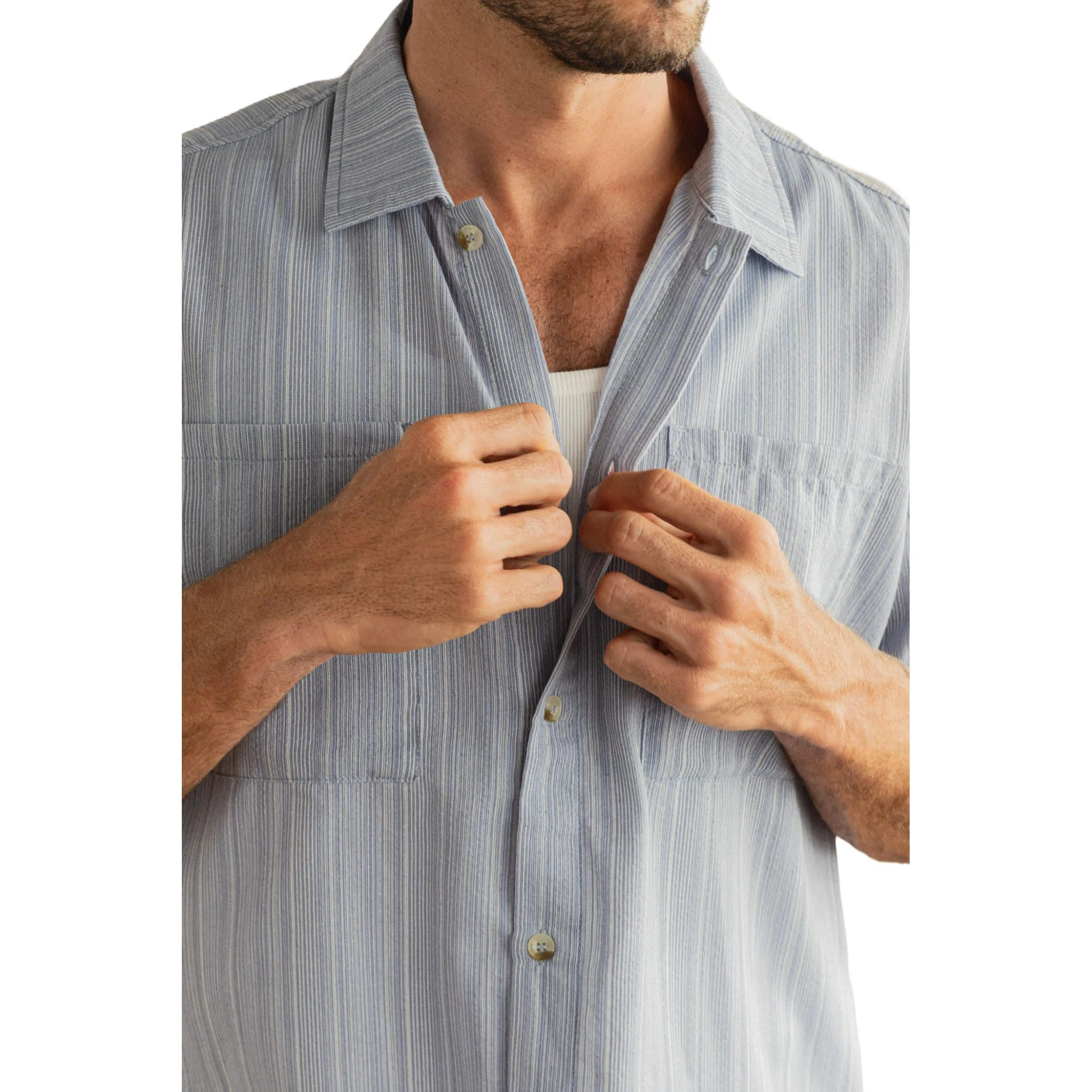 Relaxed Fit Oversize Pocket Shirt | Men's