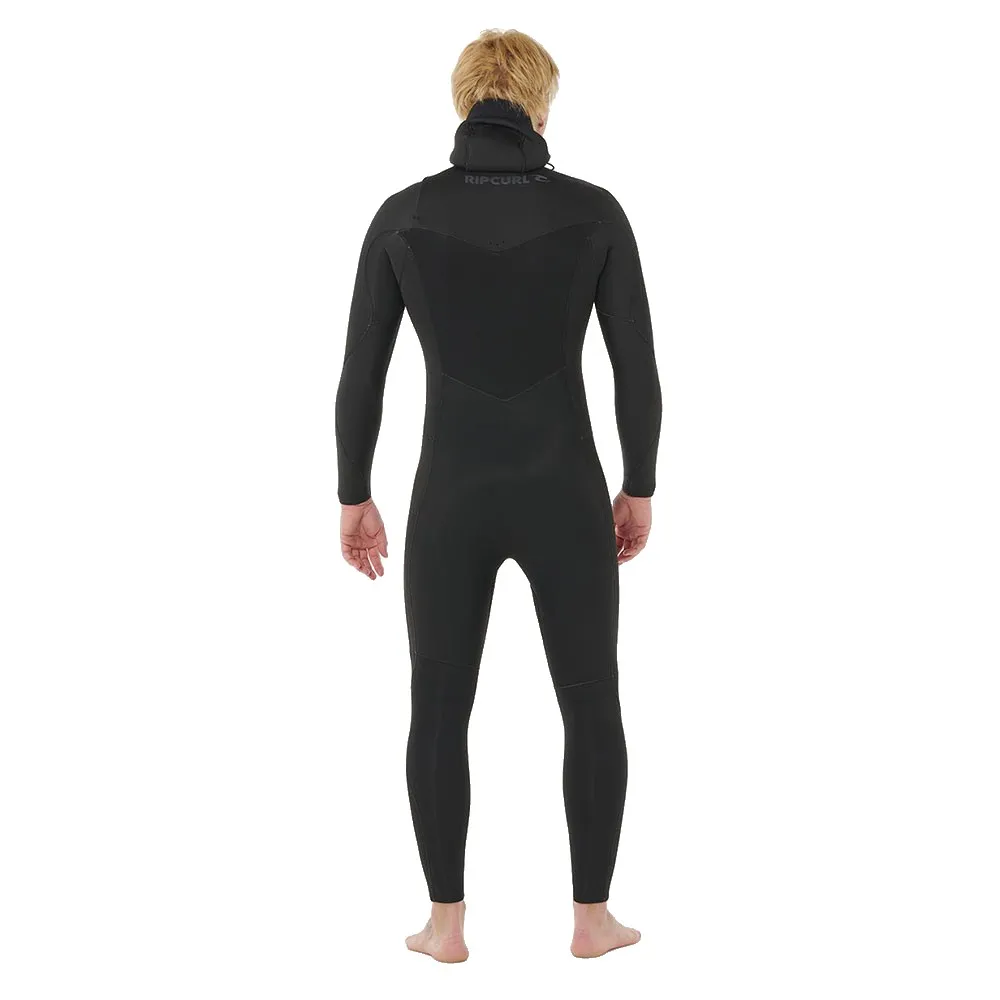Rip Curl Dawn Patrol 5/4 mm long sleeve chest zip hooded neoprene suit