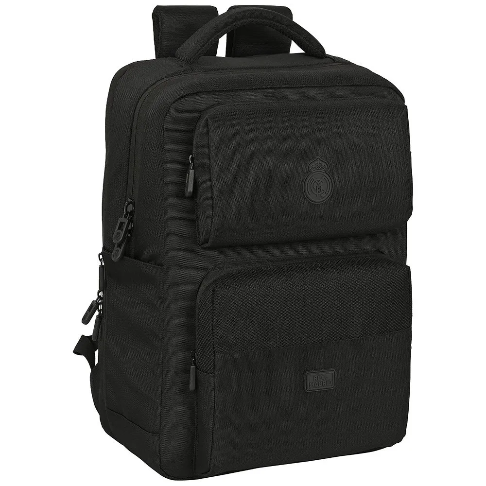 Safta Real Madrid Premium 2 Pockets 15.6´´+USB 13.75L 32x42x15 cm backpack