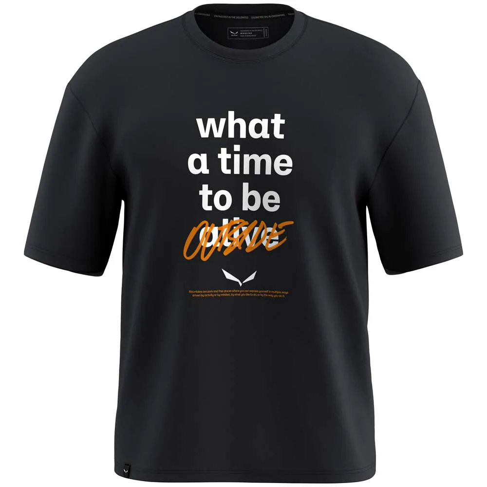 Salewa Eagle Outside Loose short sleeve T-shirt
