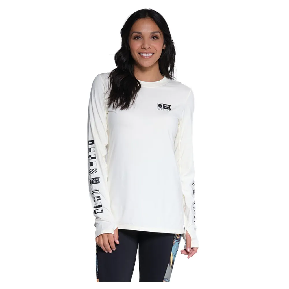 Salty Crew Thrill Seekers Crew Sunshirt long sleeve rash guard
