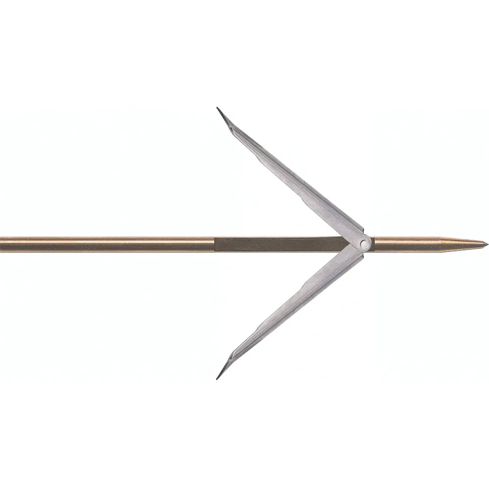Salvimar Inox 17-4PH Sistema Vuoto 45 Degree Angle 7.5 mm double flopper pneumatic spearshaft